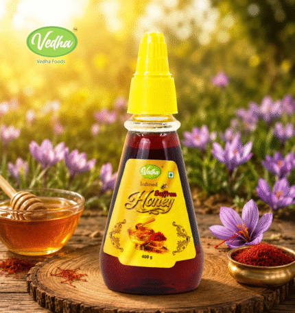 Infused Saffron Honey
